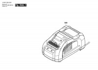 Bosch 2 607 225 941 GAL 1880 CV Charger 18 V / AR Spare Parts